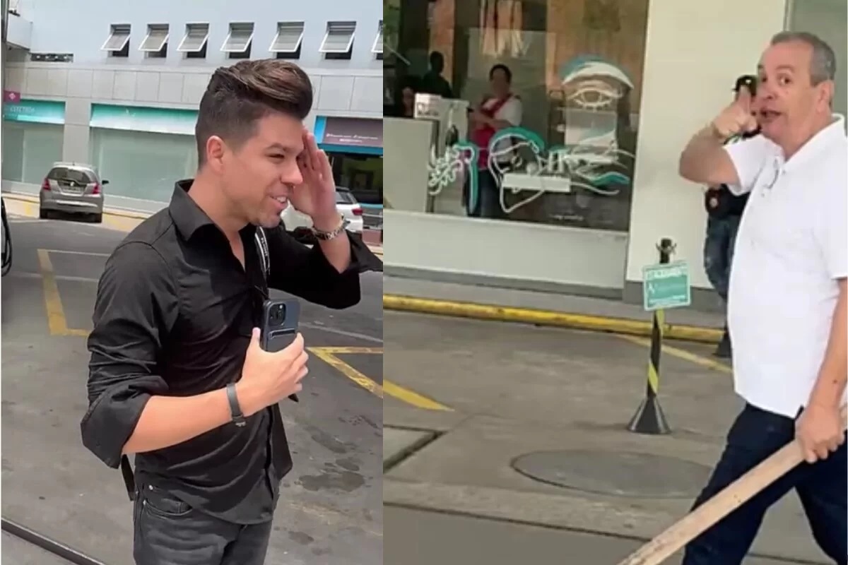 Silvio Duca hospitalizado após confronto por uso notebook na padaria