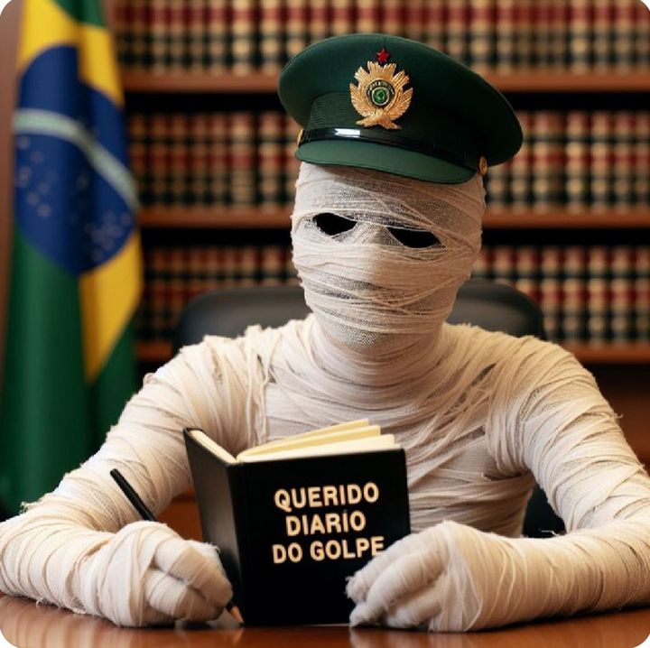 Anotações apreendidas na casa da múmia paralítica, escritas, pasmem, com letras de mocinha do ensino médio em português e não em hieróglifos egípcios Anotações apreendidas na casa da múmia paralítica, escritas, pasmem, com letras de mocinha do ensino médio em português e não em hieróglifos egípcios