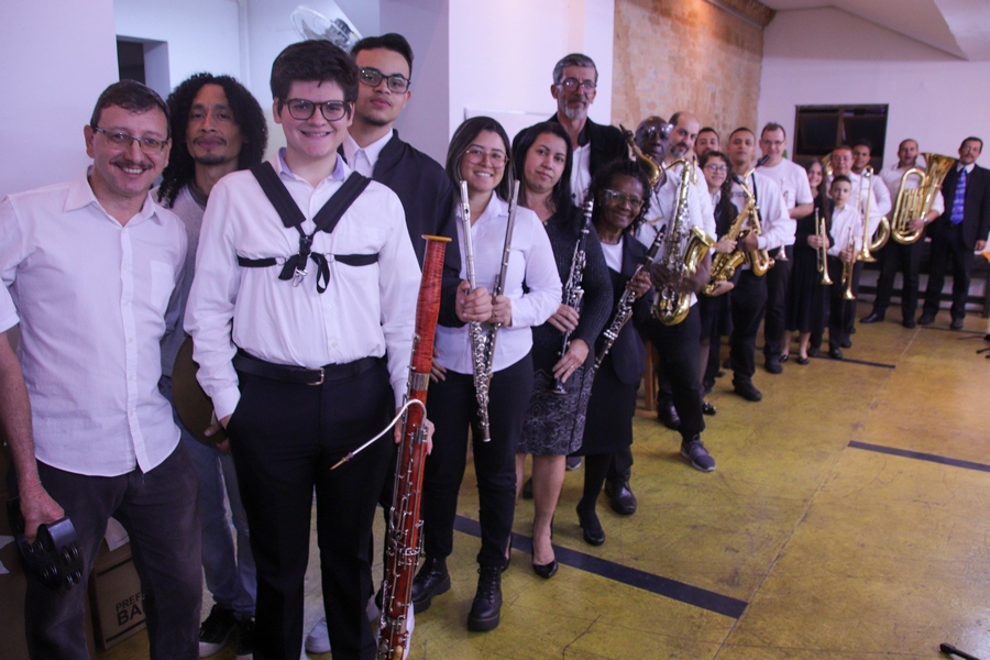 Cultura no Parque terá Banda de Sopros e Percussão no domingo