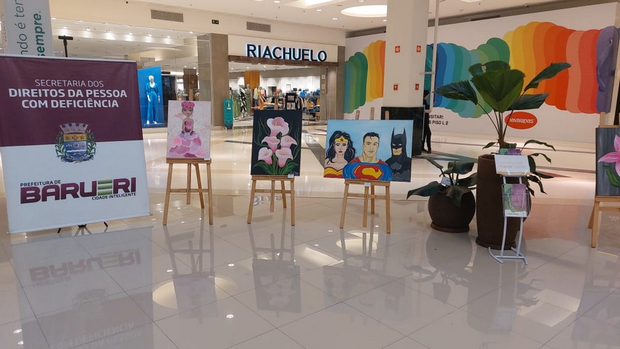 Exposição em telas da SDPD e Cultura colore o Parque Shopping
