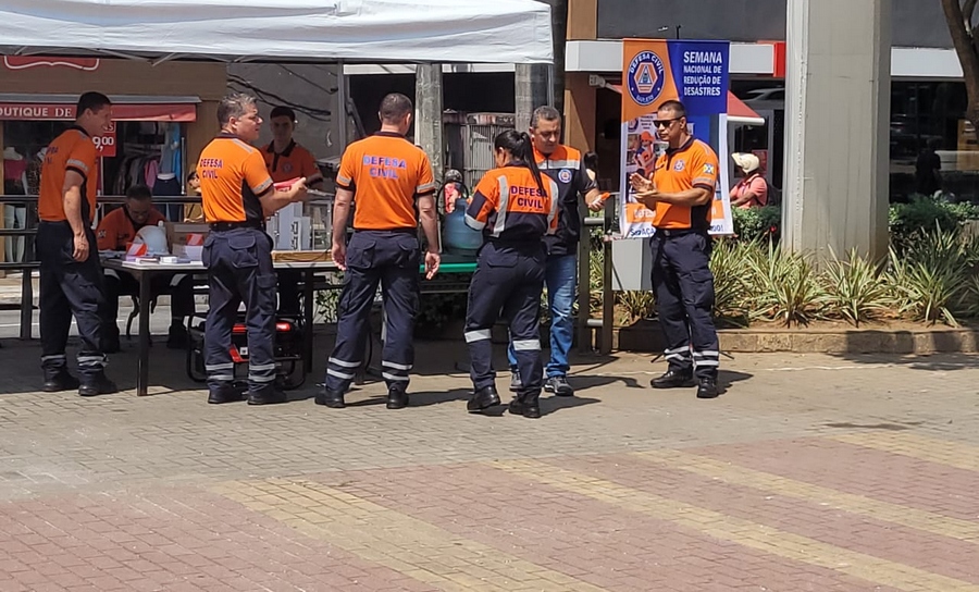 Semana de Prevenção de Acidentes termina com ação da Defesa Civil no Boulevard 