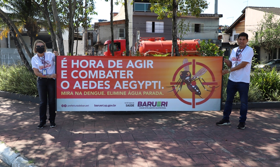 Saúde de Barueri alerta para o perigo da dengue no verão