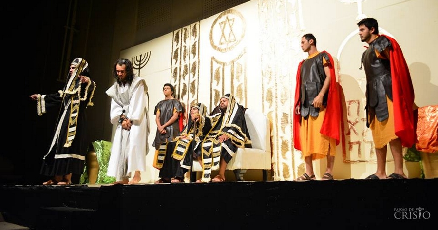 Paixão de Cristo será encenada pela primeira vez na Praça das Artes de Barueri 