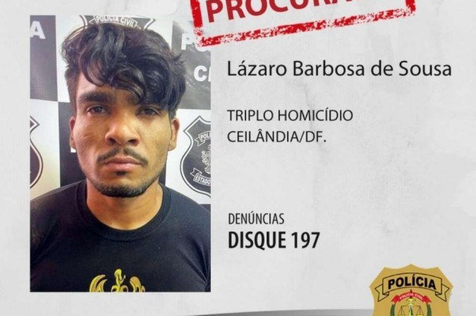 Lázaro é fuzilado após troca de tiros com a polícia em Águas Lindas de Goiás  