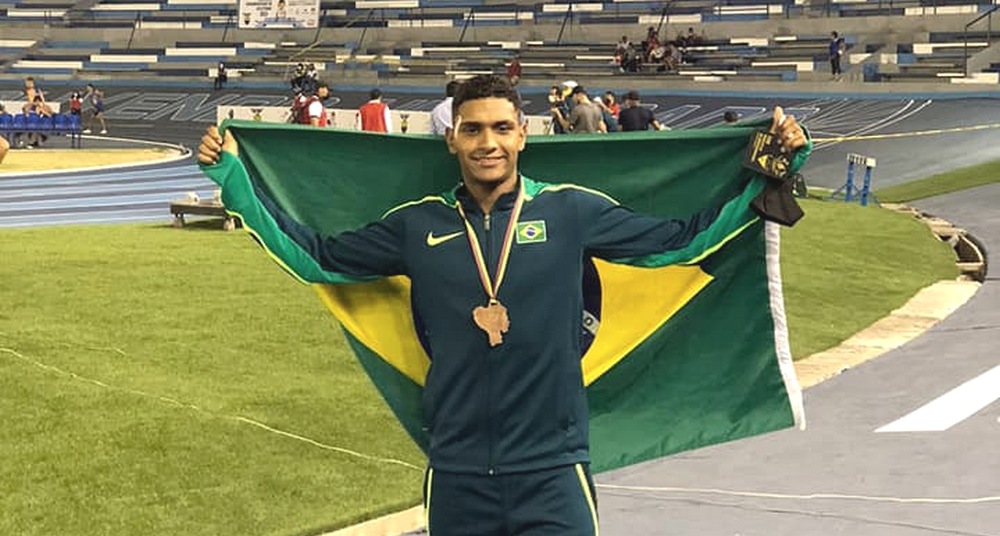 Atleta de Barueri, Vinícius Catai volta a colocar o Brasil no pódio do Sul-Americano de Atletismo 