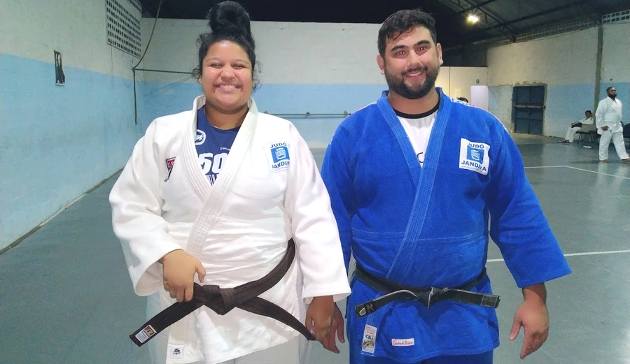 Judô Jandira: Evelyn e Felipe disputam a final do Campeonato Paulista Sênior neste sábado (30)