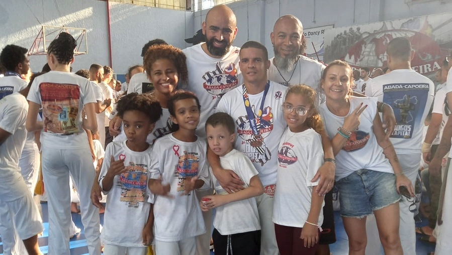 Aluno de capoeira de Jandira, Thiago Pequeno é medalhista no 3º Jogos da Capital 2022