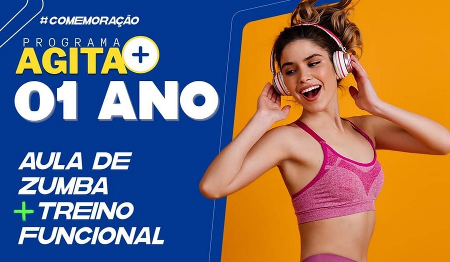 Comemoração de 1 ano do Agita+ acontece nesta quinta-feira, 01, na Arena Tablado