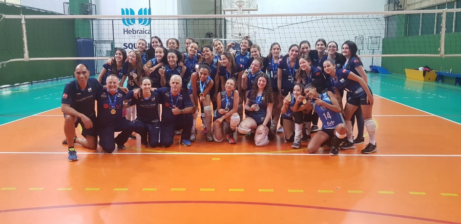 Barueri Esporte Forte é campeão invicto da Copa Hebraica de Vôlei 