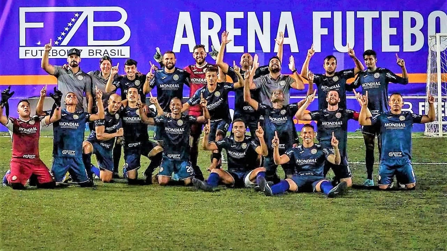 Ska Brasil Jandira fica entre os 4 melhores time de futebol no torneio RIO/SP