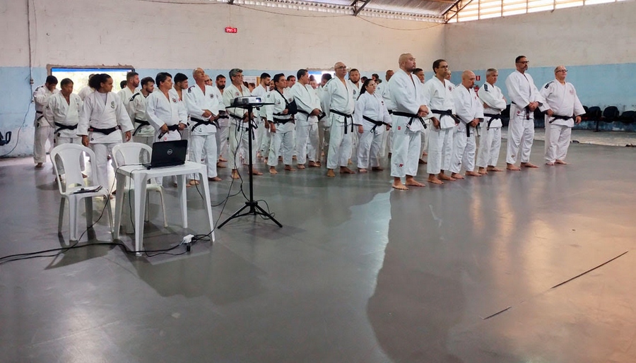 7ª Delegacia Regional Sudoeste da Federação Paulista de Judô realiza módulo de arbitragem no Tablado de Jandira