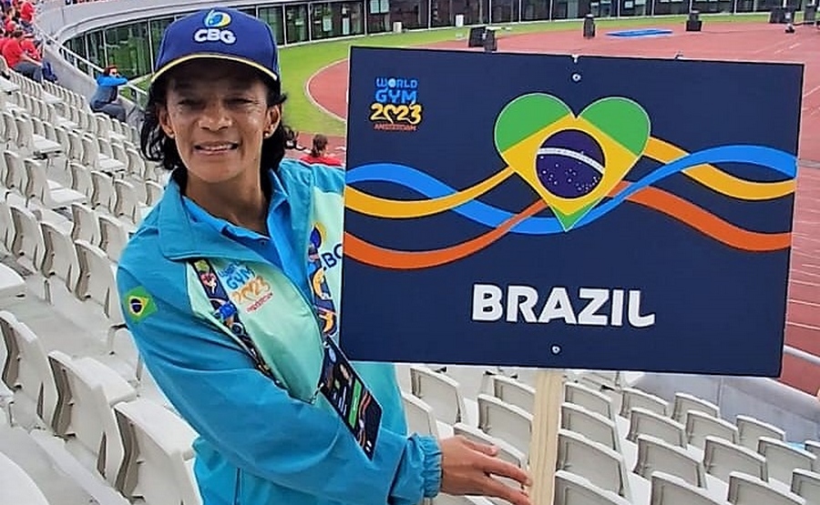 Ginástica Artística de Jandira celebra participação histórica em "World Gymnaestrada", em Amsterdã