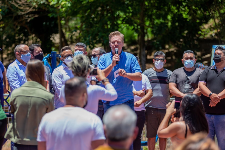 Igor Soares entrega Areninha Santa Cecília à população de Itapevi