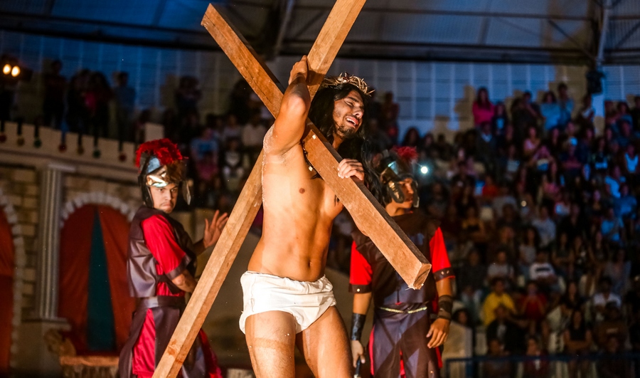 Espetáculo da Paixão de Cristo acontece nos dias 15 e 16 de abril em Itapevi