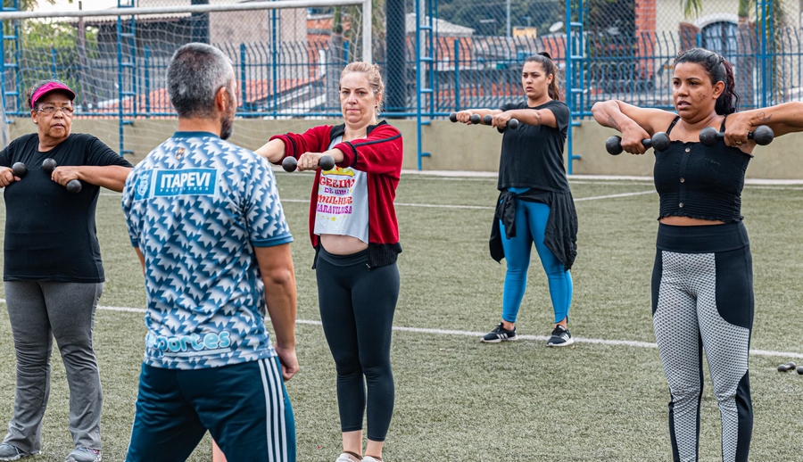 Mais Esportes Itapevi abre 290 vagas para inscrições nas modalidades de Ginástica Funcional e Futebol