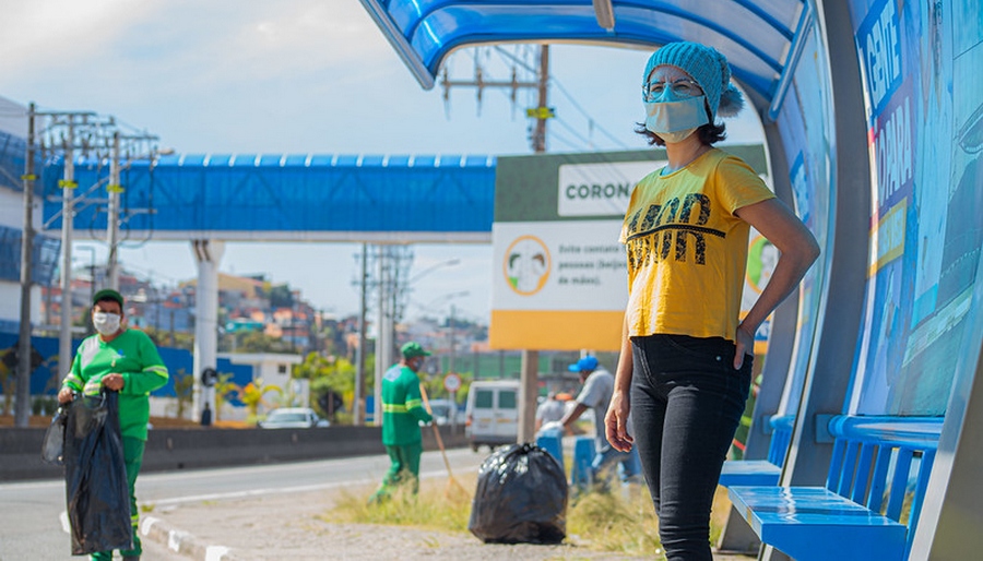 Uso de máscaras volta a ser obrigatório no transporte em Itapevi