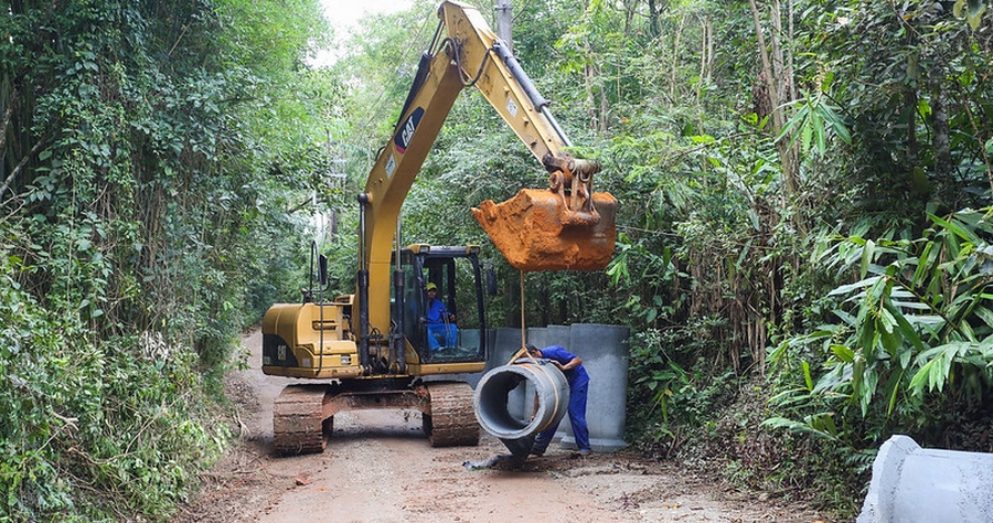 Prefeitura de Itapevi interdita trecho da Estrada da Boa Vista nesta segunda-feira (13)