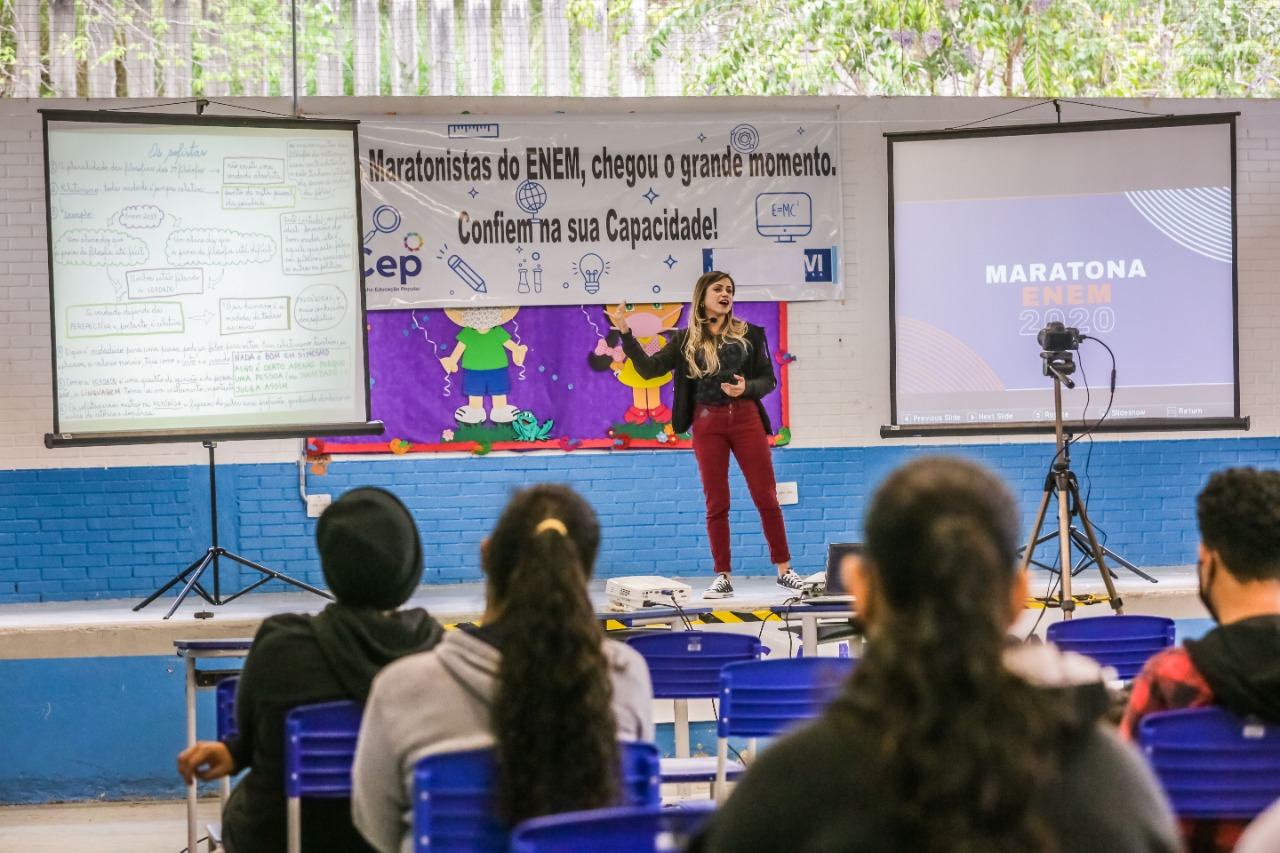 Prefeitura prorroga inscrições para maratona de Enem 2021