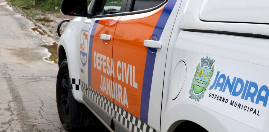 Defesa Civil de Jandira emite alerta para risco de chuva forte  