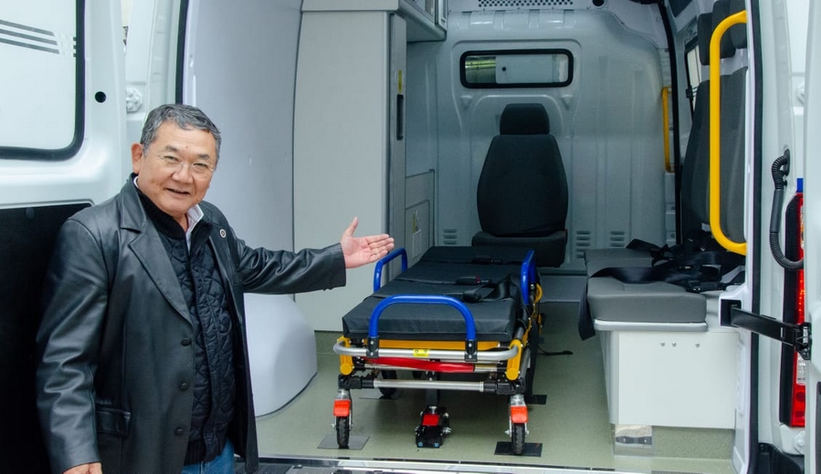 Através de parceria com o Governo do Estado de SP e emendas, Doutor Sato entrega 5 novos veículos à Jandira