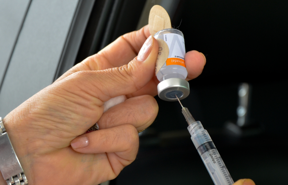 Jandira inicia vacinação para gestantes e puérperas sem comorbidades