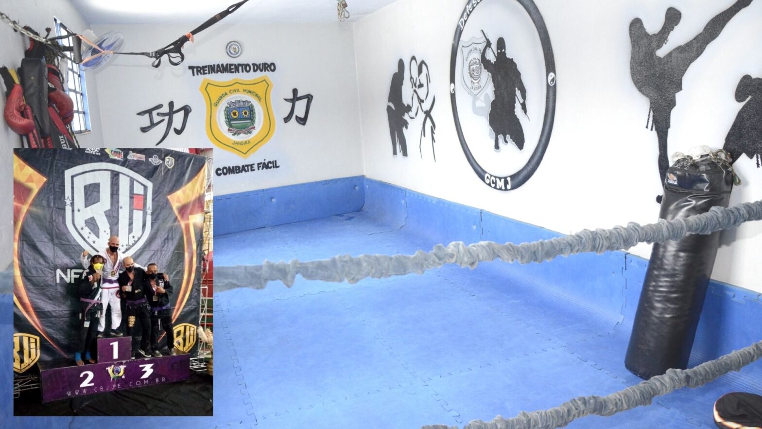 Guarda da GCM  de Jandira é campeão paulista de jiu jitsu