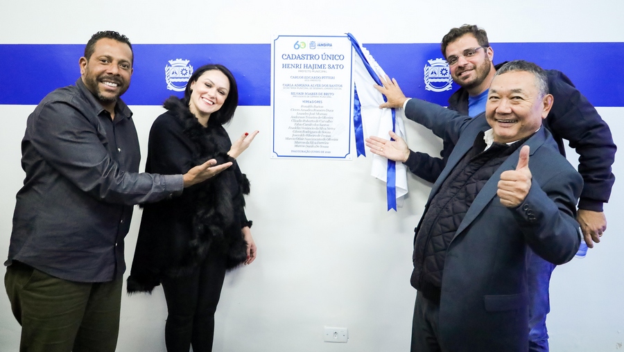 Doutor Sato entrega nova sede do CadÚnico à população de Jandira