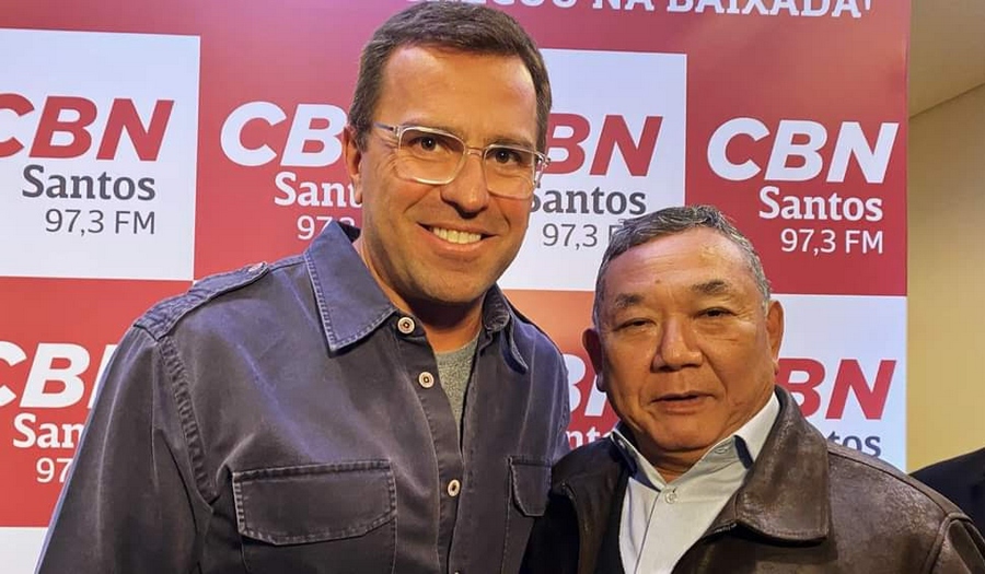Doutor Sato participa de estreia da Rádio CBN Santos 