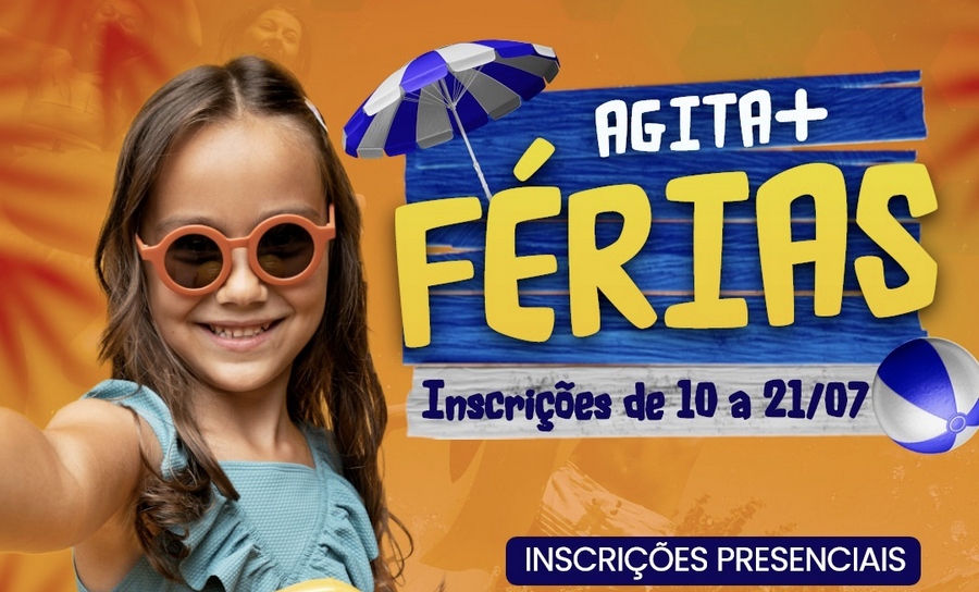 Programa Agita+ Férias, em Jandira, abre inscrições para semana de brincadeiras e diversão no mês de julho
