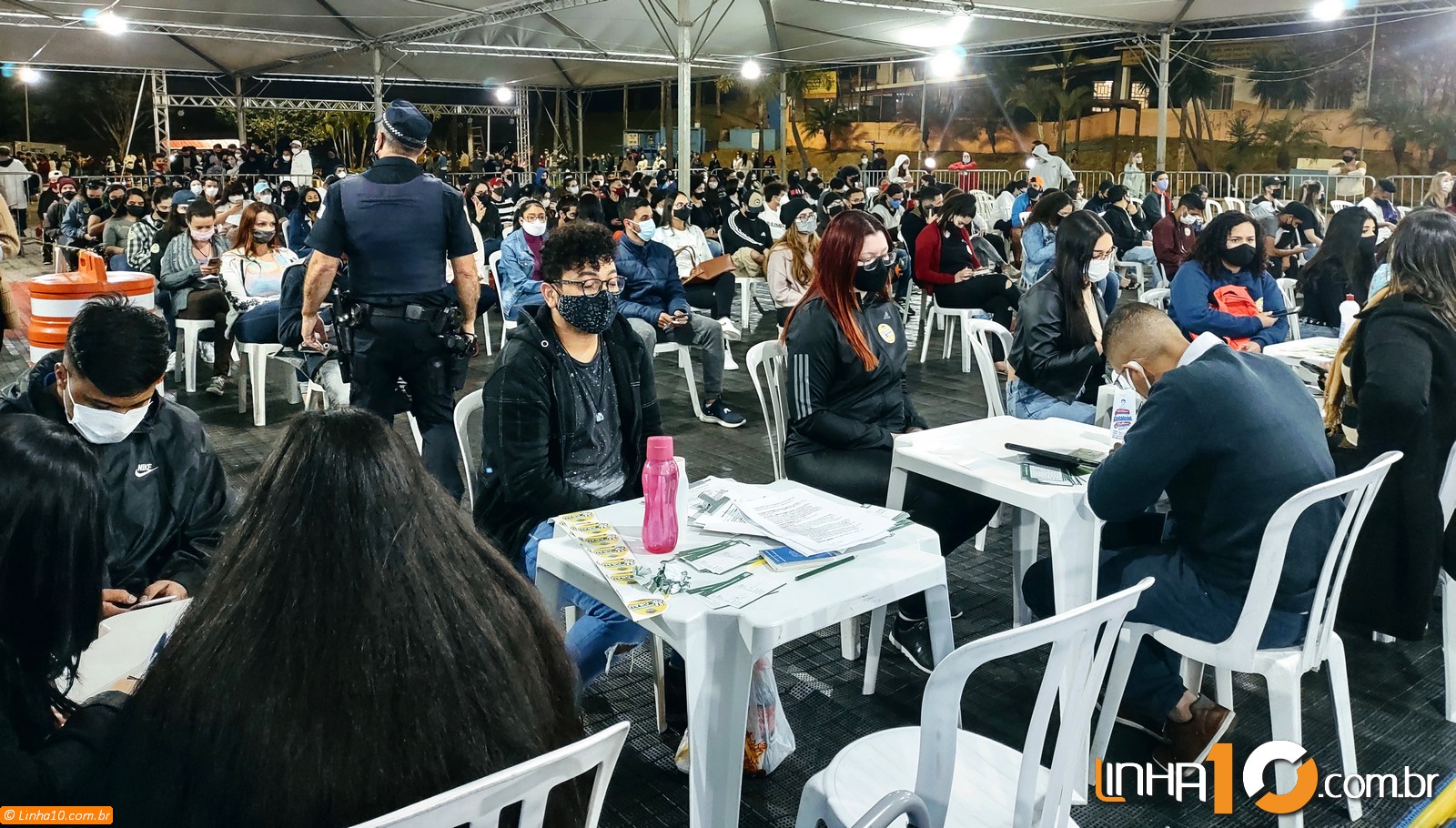 Jandira tem 94% dos adultos vacinados contra a Covid-19