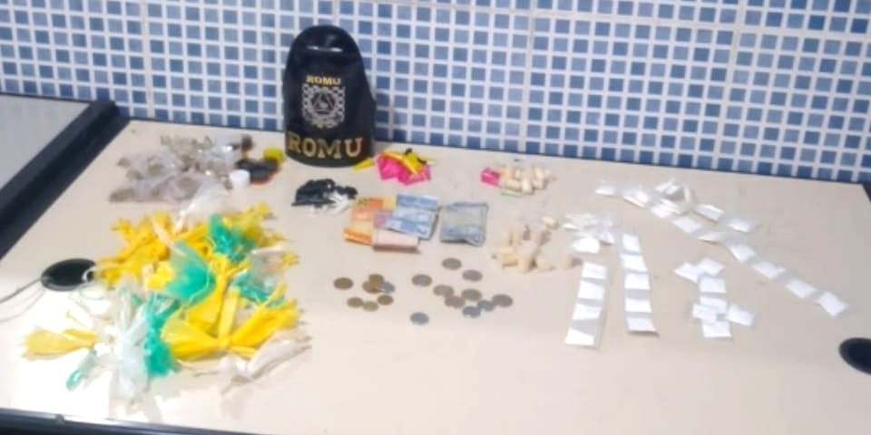 GCM de Jandira captura traficante e cliente na Vila Rolim 