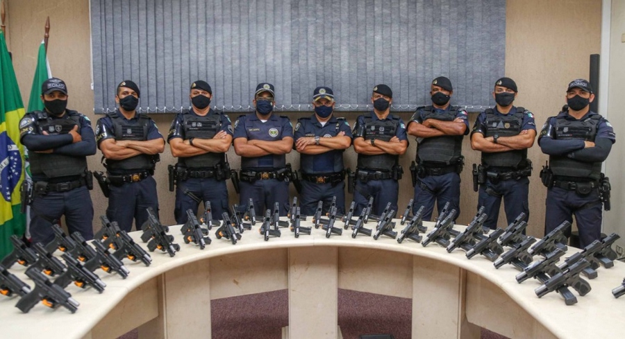 GCM de Osasco recebe 55 pistolas Taurus e amplia armamento 