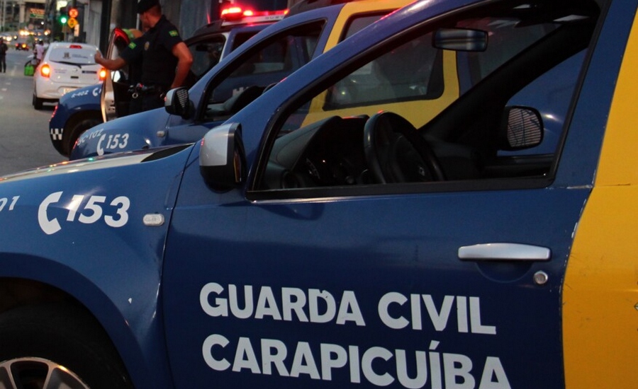 Guarda Civil de Carapicuíba prende dois homens que faziam arrastões na cidade