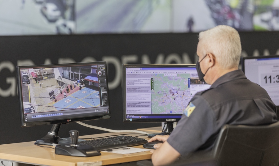 Central de monitoramento da Guarda de Barueri contribui para a captura de criminosos 