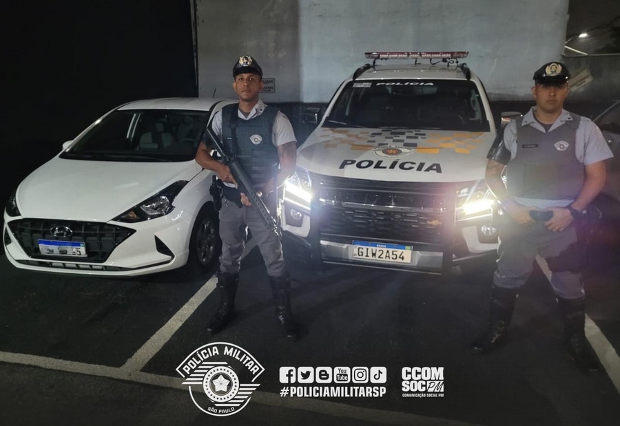 Policiamento Rodoviário recupera veículo furtado em Carapicuíba