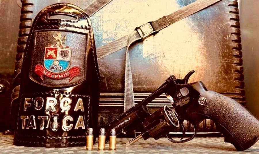 Polícia Militar prende um homem por porte ilegal de arma de fogo em Osasco