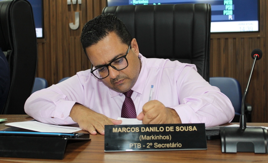 Vereador Markinhos reforça pedido de reforma da EMEB Vivico Pereira, no Jardim Gabriela III