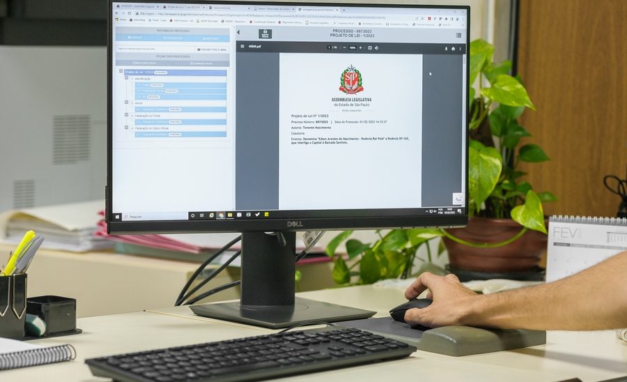 Tramitação de projetos de leis na Alesp passa a ser 100% digital