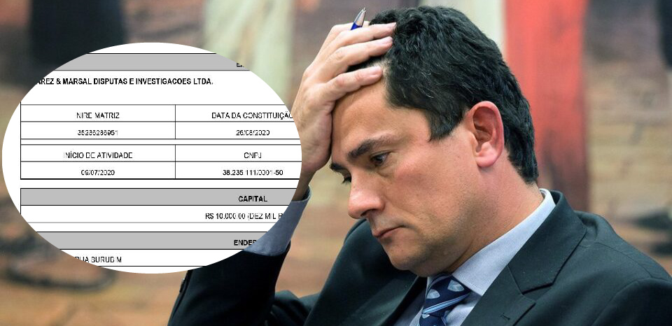 Moro recebe milhões de empresa com capital de R$10 mil