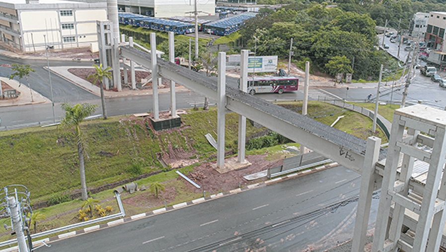 Nova passarela na Fazendinha trará melhorias para a mobilidade da região