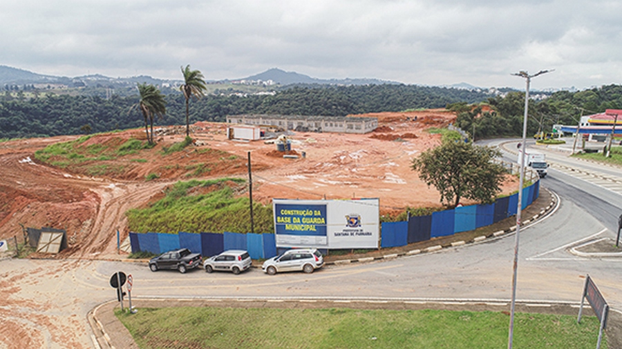 Santana de Parnaíba inicia obra de construção do novo quartel da GCM