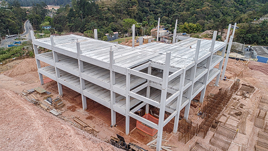 Complexo Logístico da Educação está com obras avançadas